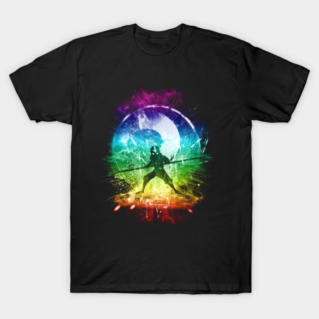 air storm - rainbow version T-Shirt by kharmazero